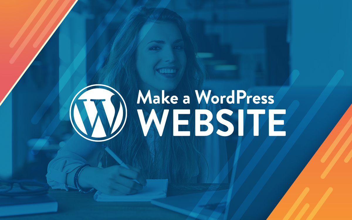 Make a website in WordPress